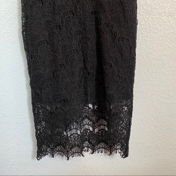 *HOST PICK!* Free People Black Peekaboo Slip Dress - Picture 9 of 14